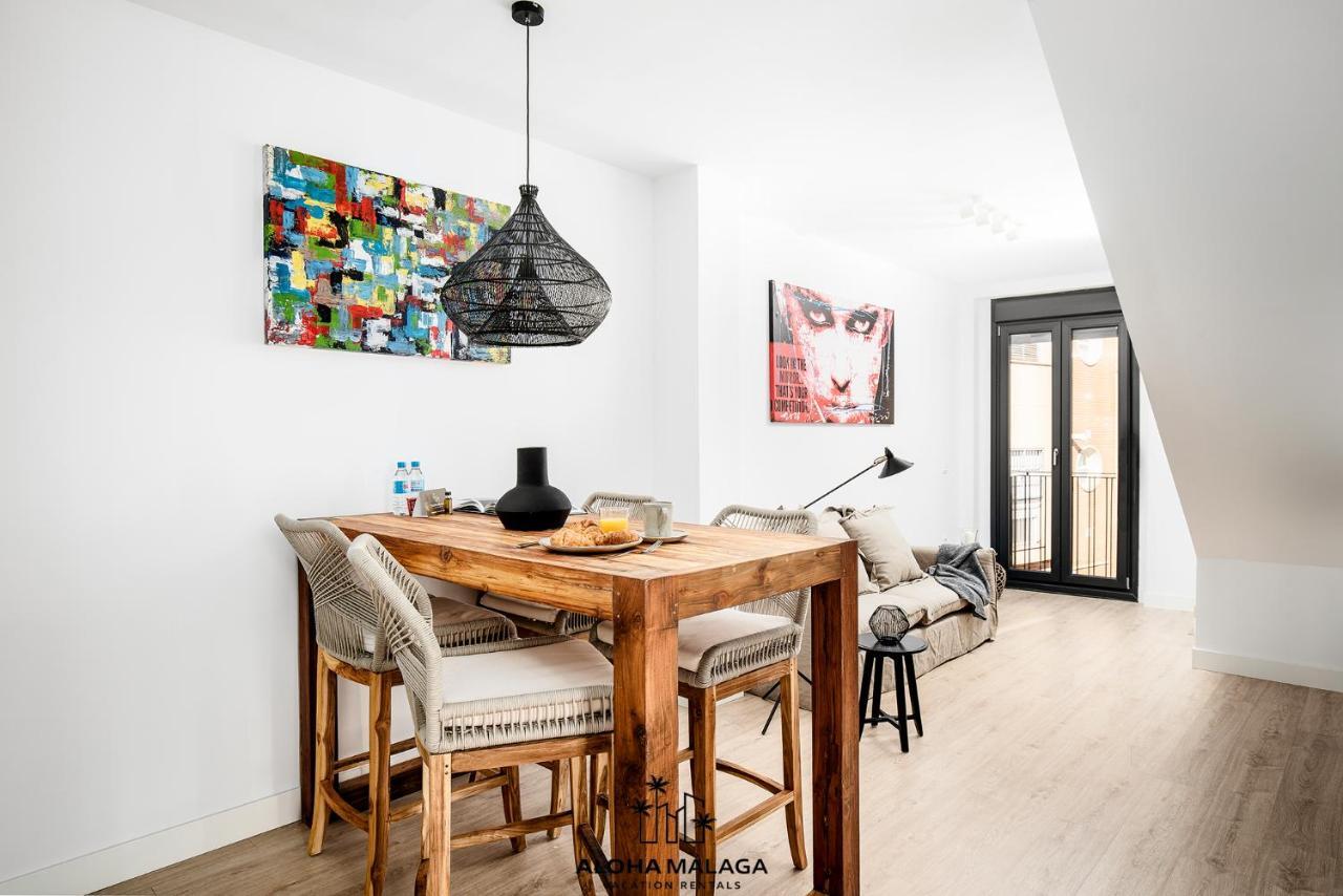 Luxury Duplex With Pool And Padel Court In Town Apartment Malaga Exterior photo